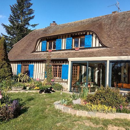Chez Catherine - Chaumiere Normande Theuville-aux-Maillots Exterior photo