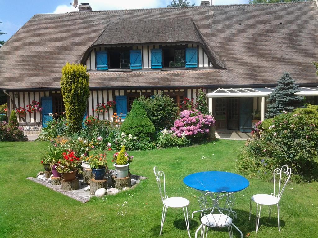Chez Catherine - Chaumiere Normande Theuville-aux-Maillots Exterior photo